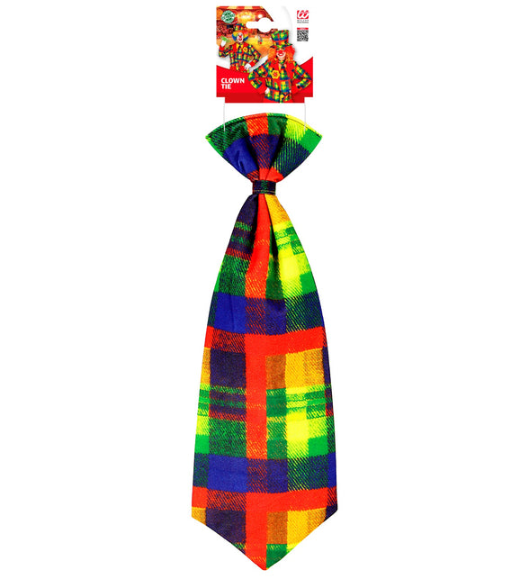 Widmann SRL Stropdas clown multi