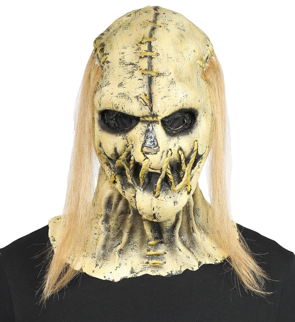 Widmann SRL Super eng vogelverschrikker masker met haar