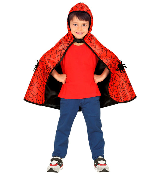 Widmann SRL Super helden cape spinnenweb