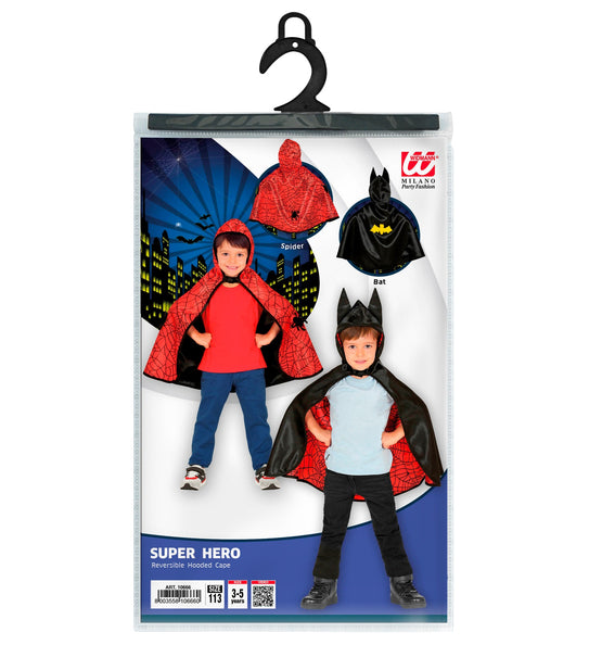 Widmann SRL Super helden cape spinnenweb