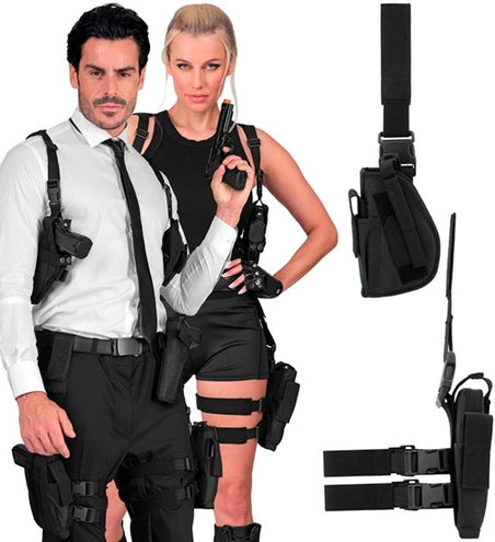 Widmann SRL Tactisch linker been holster zwart Joep