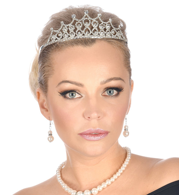Widmann SRL Tiara koningin met strass
