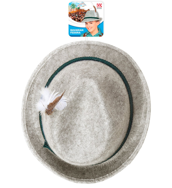 Widmann SRL Tiroler hoed met veer kinderen