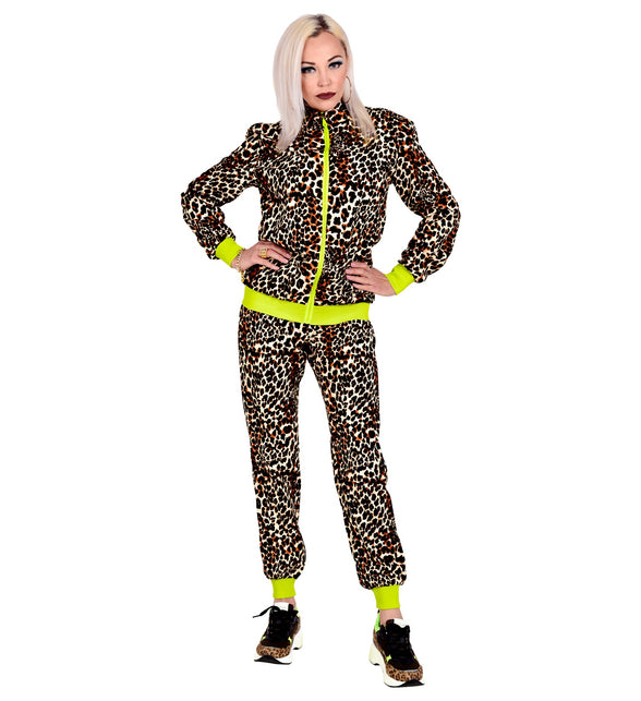 Widmann SRL Trainingspak luipaard neon