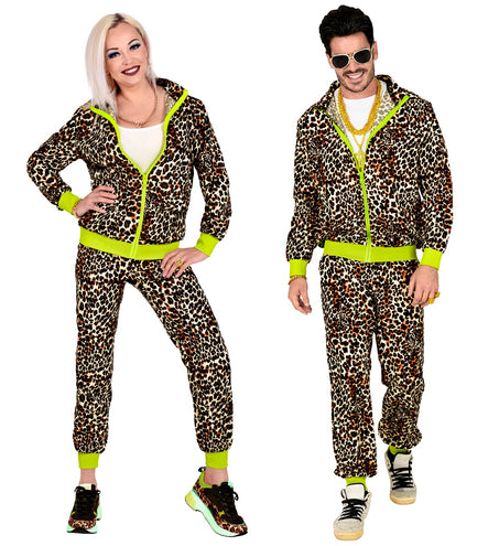 Widmann SRL Trainingspak luipaard neon