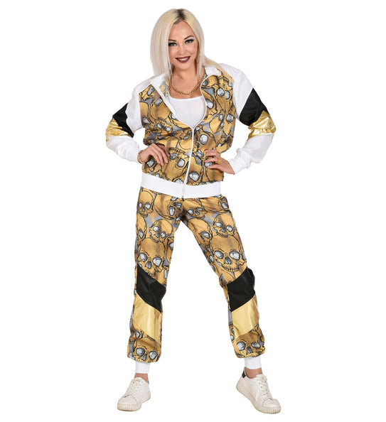 Widmann SRL Trainingspak schedels goud