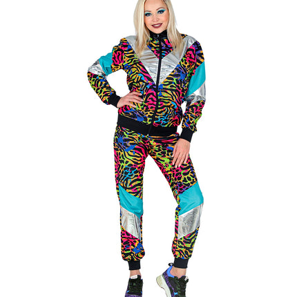 Widmann SRL Trainingspak zebraprint multi kleuren