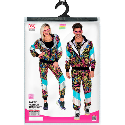 Widmann SRL Trainingspak zebraprint multi kleuren