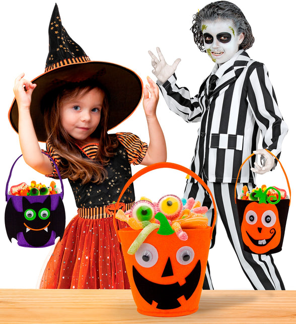 Widmann SRL Trick or Treat tasje Pompoen Nina