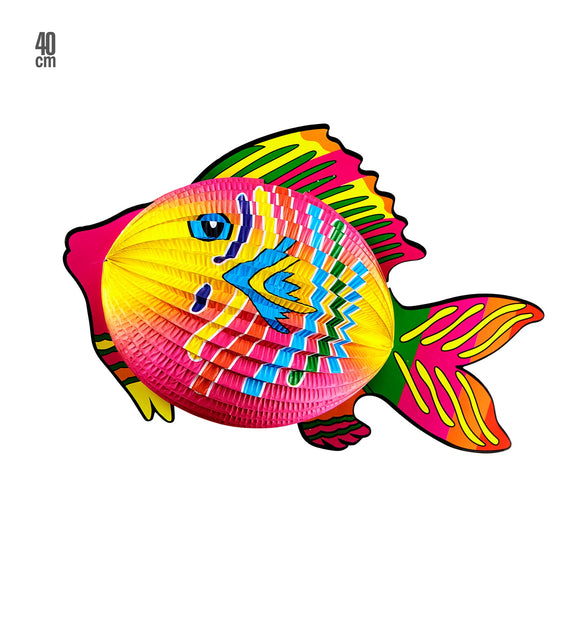 Widmann SRL Tropische vissen lampion