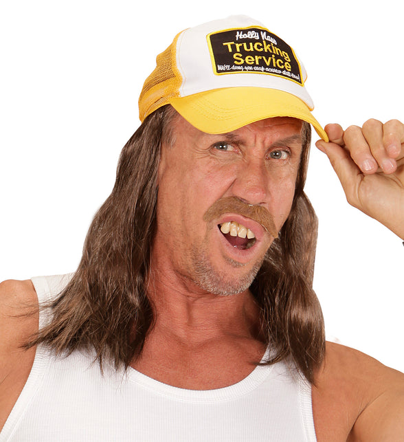 Widmann SRL Truckerpet met lang haar