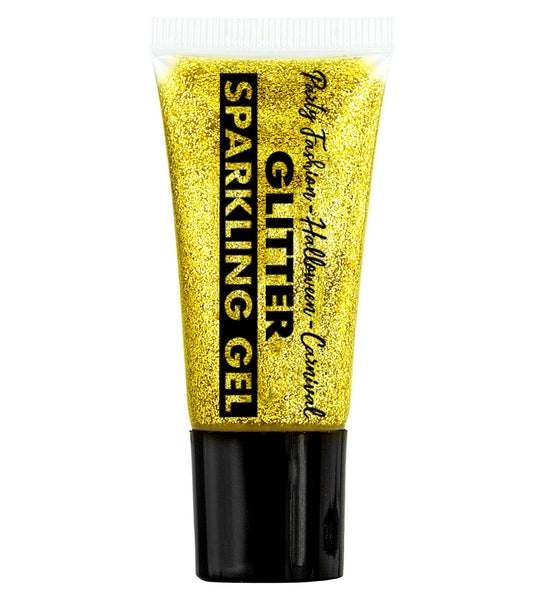 Widmann SRL Tube glitter goud schmink