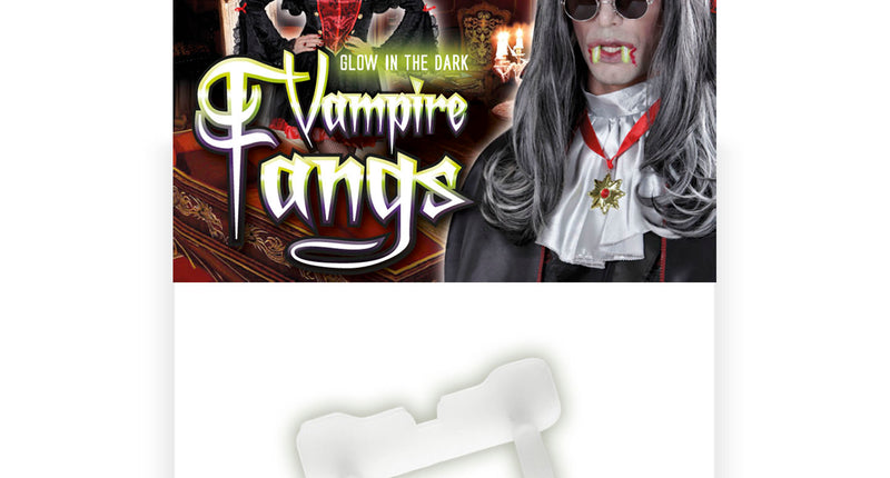 Widmann SRL Vampiertanden glow in the dark