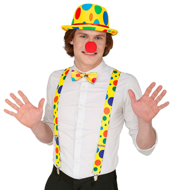 Widmann SRL Verkleedset clown bolletjes