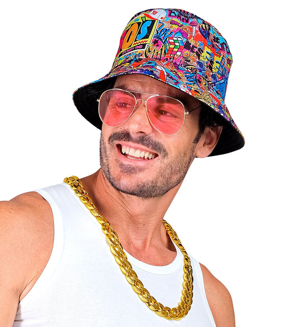 Widmann SRL Verkleedset Graffiti  jaren 80