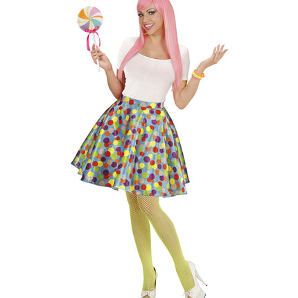 Widmann SRL Verkleedset jaren 50 meisje