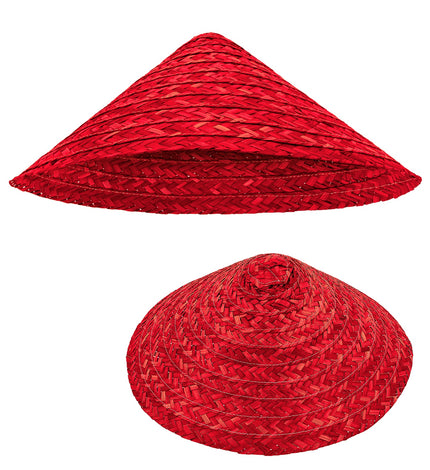 Widmann SRL Vietkong strohoed rood