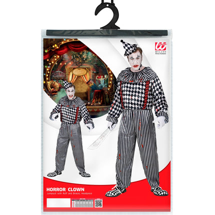 Widmann SRL Vintage clownspak volwassenen