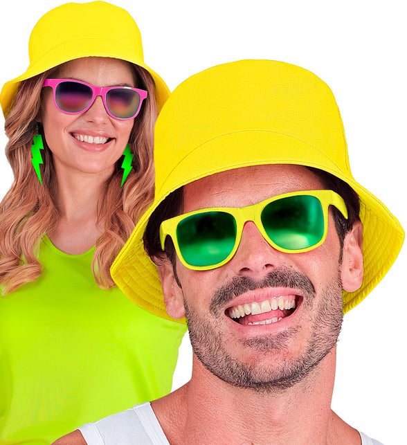 Widmann SRL Vissershoedje neon geel