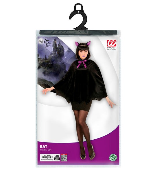 Widmann SRL Vleermuis verkleedset dames