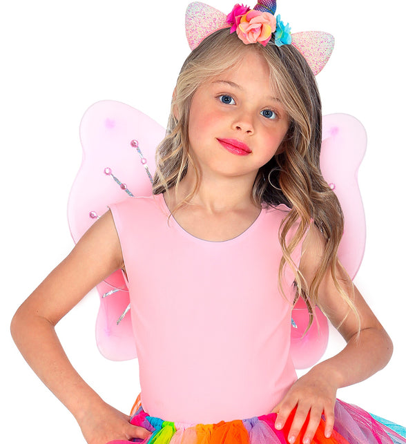 Widmann SRL Vlindervleugels met 12 steentjes