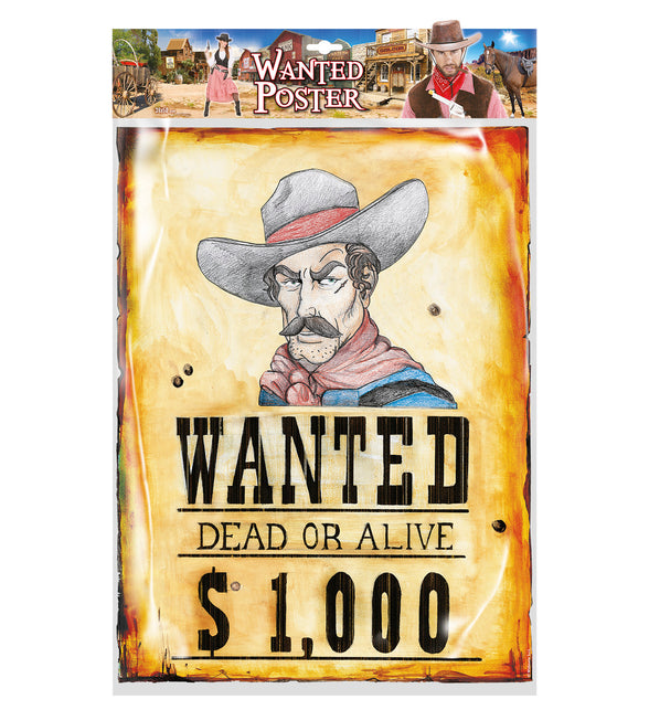 Widmann SRL Wanted bord decoratie