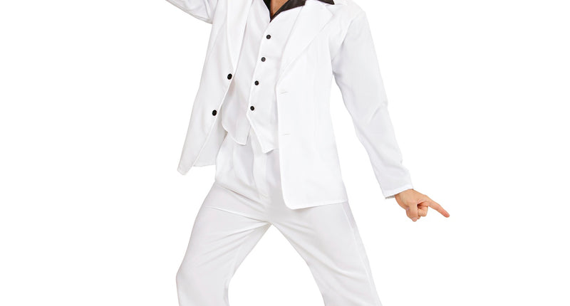 Widmann SRL Wit heren pak disco