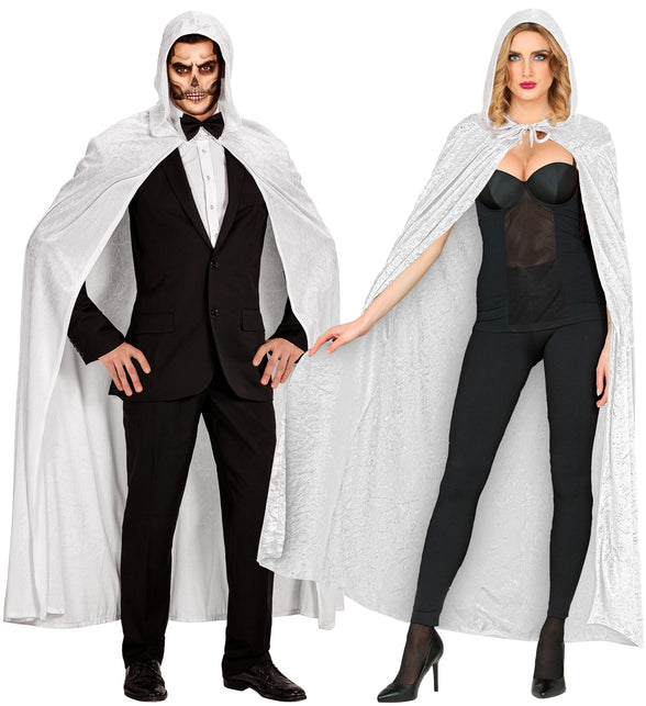 Widmann SRL Witte cape luxe 150cm