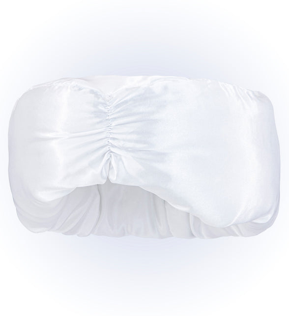 Widmann SRL Witte tulband satijn