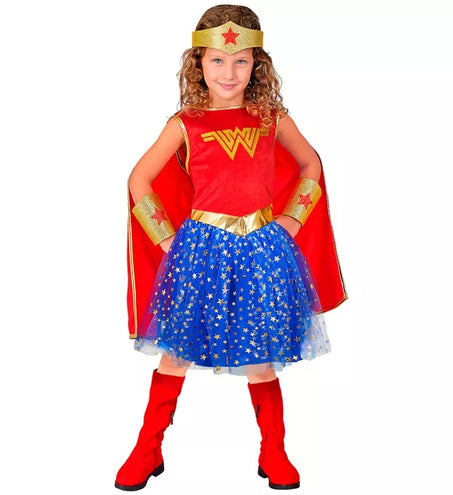 Widmann SRL Wonder girl kostuum Mees kinderen