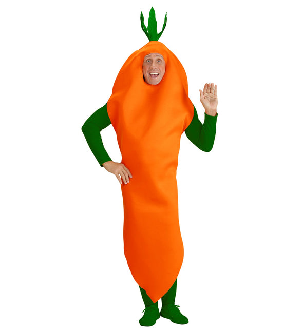 Widmann SRL Wortelpak Schrabbel volwassenen unisex