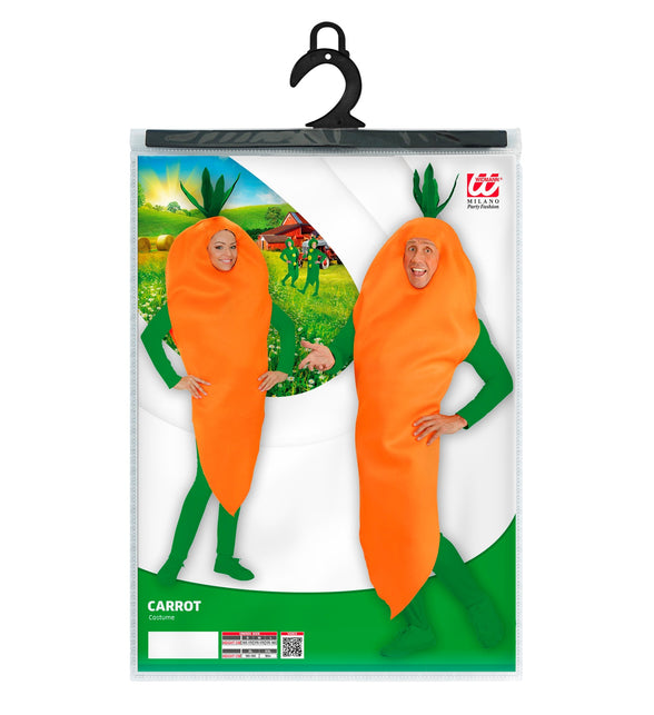 Widmann SRL Wortelpak Schrabbel volwassenen unisex