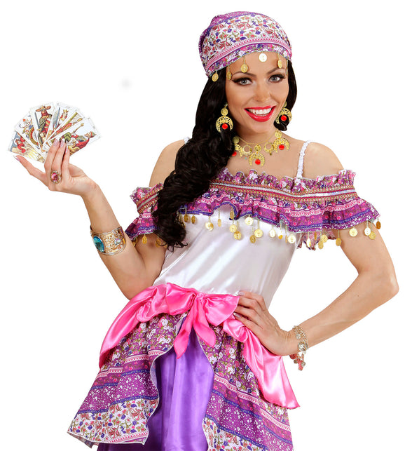 Widmann SRL Zigeunerin halsketting en oorbellen