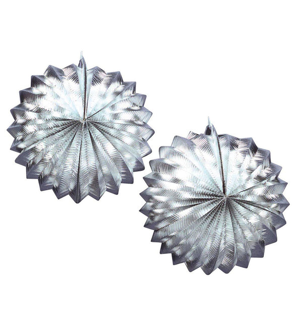 Widmann SRL Zilveren lampion bol 25cm