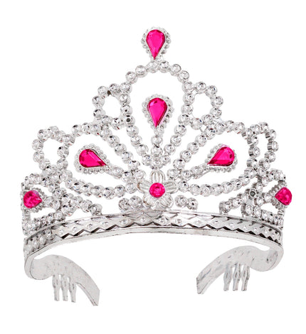 Widmann SRL Zilveren tiara met steentjes Rina