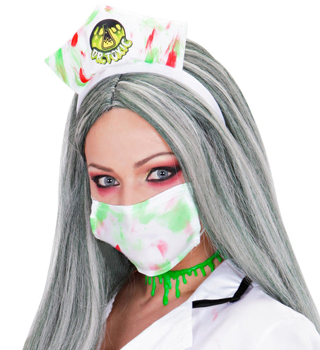 Widmann SRL Zombie ketting groen slijm druppels