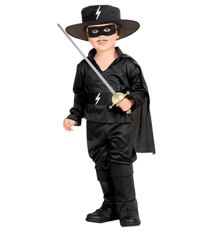 Widmann SRL Zorro kostuum bandiet baby