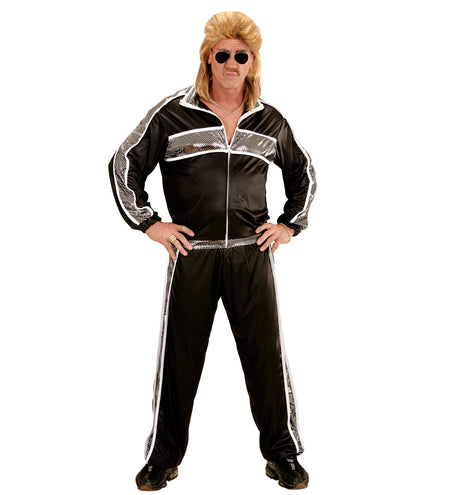 Widmann SRL Zwart trainingspak voor carnaval