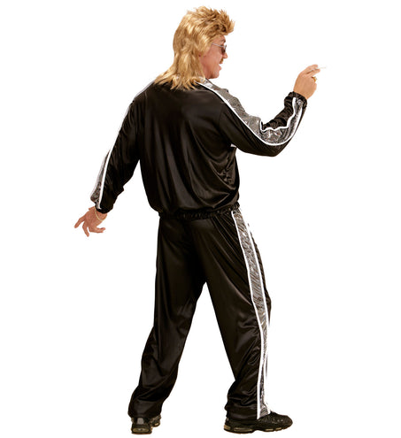 Widmann SRL Zwart trainingspak voor carnaval