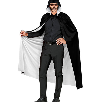 Widmann SRL Zwart wit cape dubbelzijdig