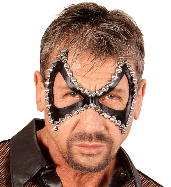 Widmann SRL Zwarte diabolo oogmaskers