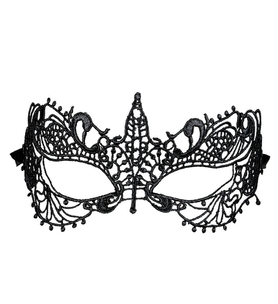 Widmann SRL Zwarte kanten oogmaskers
