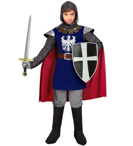 Widmann SRL Zwarte ridder zwaard en schild