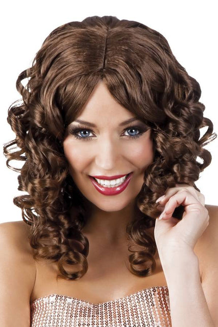 Boland Pruik Cocktail bruin