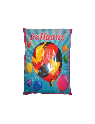 e-carnavalskleding-SYK 100 Ballonnen zwart geel rood