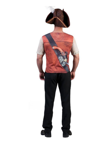 e-carnavalskleding-SYK 3D T-shirt Piraat