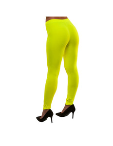e-carnavalskleding-SYK 80's Neon gele legging Maud