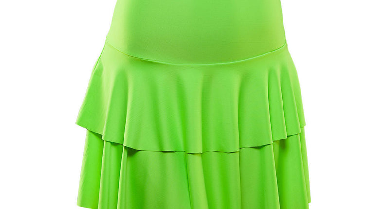 e-carnavalskleding-SYK 80's Neon groene disco rok