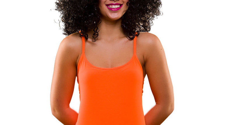 e-carnavalskleding-SYK 80's Neon oranje topje
