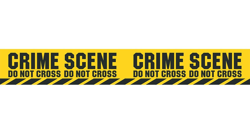 e-carnavalskleding-SYK Afzetlint CRIME SCENE 6mtr